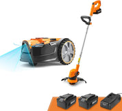 LawnMaster OcuMow™ 24V kabelloser Roboter-Rasenmäher & Trimmer