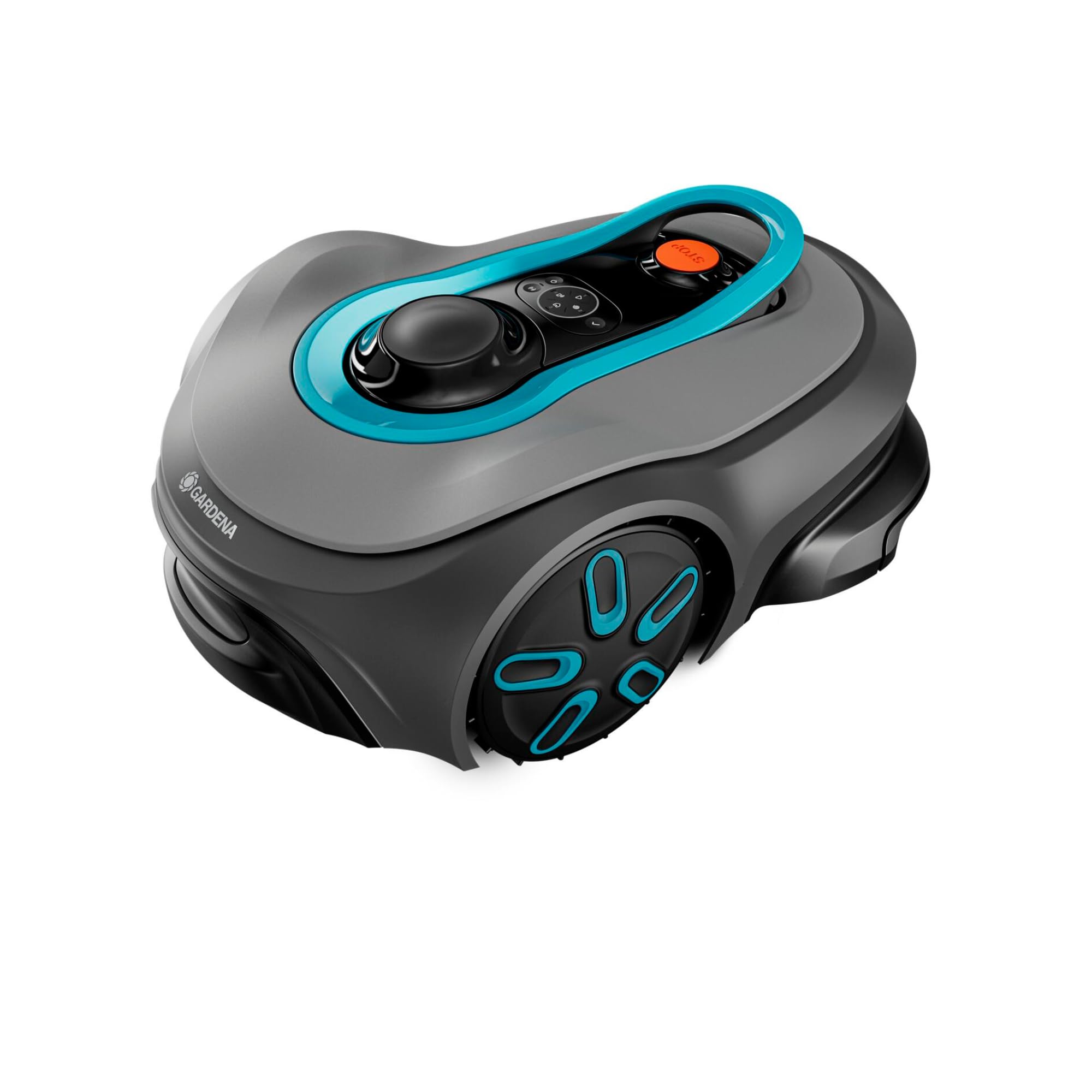Gardena smart SILENO Free Set 1100 m² Mähroboter, kabellos, für Rasenflächen bis 1.100 m², LONA Intelligence, ohne Begrenzungskabel, leiser Betrieb, intelligenter Mäher mit App Steuerung (19926-47)