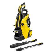 Kärcher Hochdruckreiniger K 5 Compact Home, Druck: max. 145 bar, Durchfluss: max. 500 l/h, Flächenleistung: 40 m²/h, Wasserfilter, Gewicht: 12 kg, mit Flächenreiniger T 5, Stein- und Fassadenreiniger