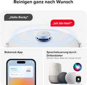 Roborock Qrevo Curv, 18,500Pa, Hebemopp, 75°C Wäsche, Anti-Tangle, Sprachsteuerung