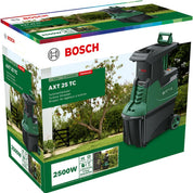 Bosch Turbinenhäcksler AXT 25 TC (2.500 W; geeignet für Holz und harte Gartenabfälle; integrierte Fangbox 53 l; in Karton)