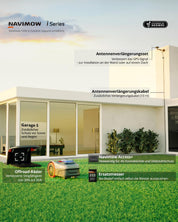 Navimow i105E Mähroboter 500 m², RTK+Vision, Igelschutz & KI