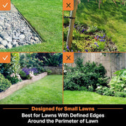 LawnMaster OcuMow™ 24V kabelloser Roboter-Rasenmäher & Trimmer